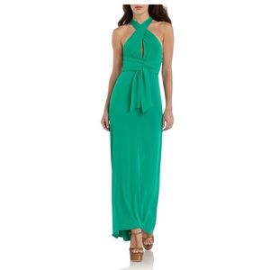 BCBG GREEN MEADOWS MAXI DRESS